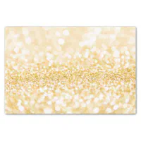 Gold Sparkles on White Tissue Paper – Tissue Paper Print