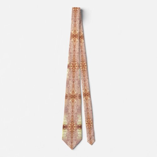 Shiny Gold Glitter Sparkle Drips Golden Luxury Neck Tie