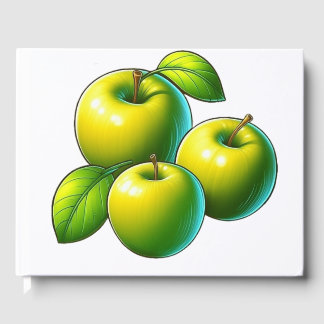 Shiny Green Apples Guest Book