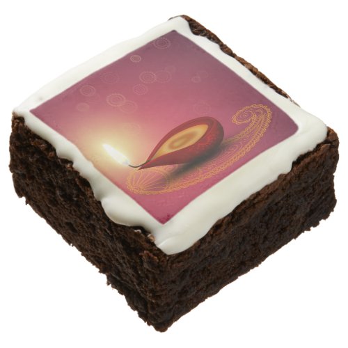 Shiny Happy Diwali Diya _ Brownies