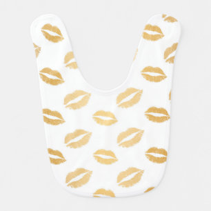 Shiny Kisses Baby Bib