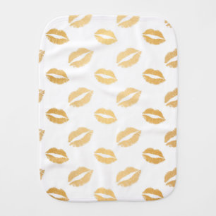 Shiny Kisses Baby Burp Cloth