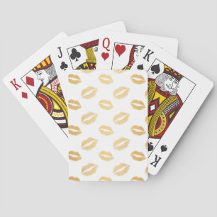 Shiny Kisses Poker Cards