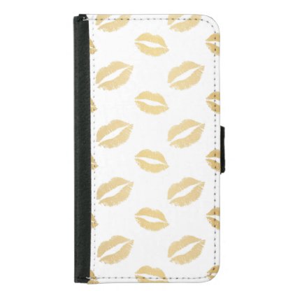 Shiny Kisses Samsung Galaxy S5 Wallet Case