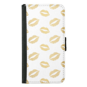 Shiny Kisses Samsung Galaxy S5 Wallet Case