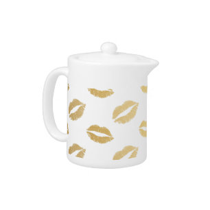Shiny Kisses Teapot