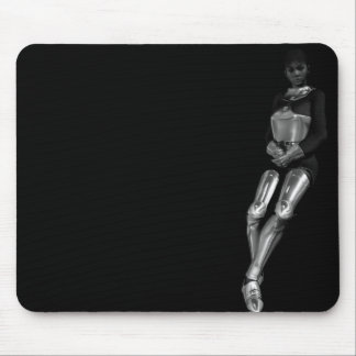 shiny knight mouse pad