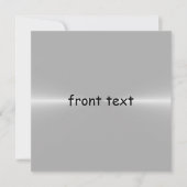 Shiny Like Steel Metal Background Template (Front)