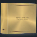 Shiny look metallic gold stainless steel 3 ring binder<br><div class="desc">An elegant image of metallic gold stainless steel texture shiny look.</div>