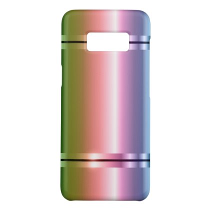 Shiny Metallic Gradient Purple To Green Case-Mate Samsung Galaxy S8 Case