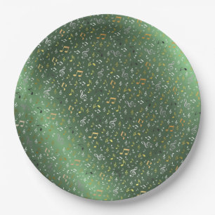 shiny, music, purple, dark, note, sound, musical, paper plates