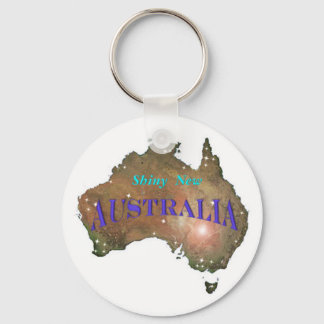 Shiny New Australia Keychain