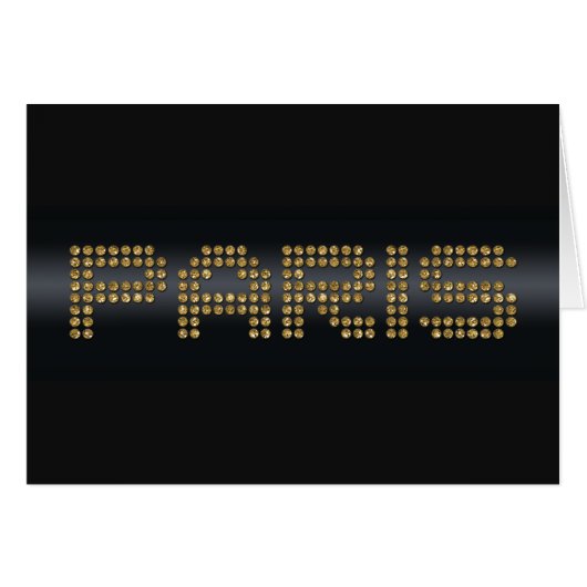 shiny Paris paper products Cards (Front Horizontal)