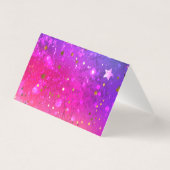 Shiny Pink Blue Background (Back)