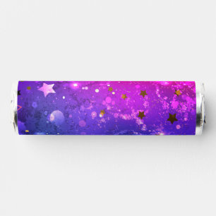 Shiny Pink Blue Background Breath Savers® Mints