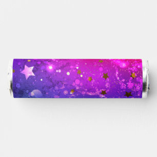 Shiny Pink Blue Background Breath Savers® Mints