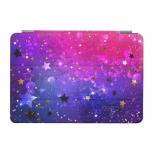 Shiny Pink Blue Background iPad Mini Cover