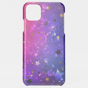 Shiny Pink Blue Background iPhone 11 Pro Max Case