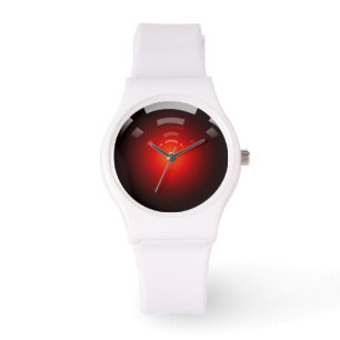 Shiny Red Watch