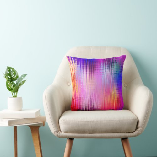 Shiny Reflections Throw Pillow