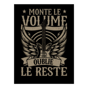 Shiny Rock Music Poster