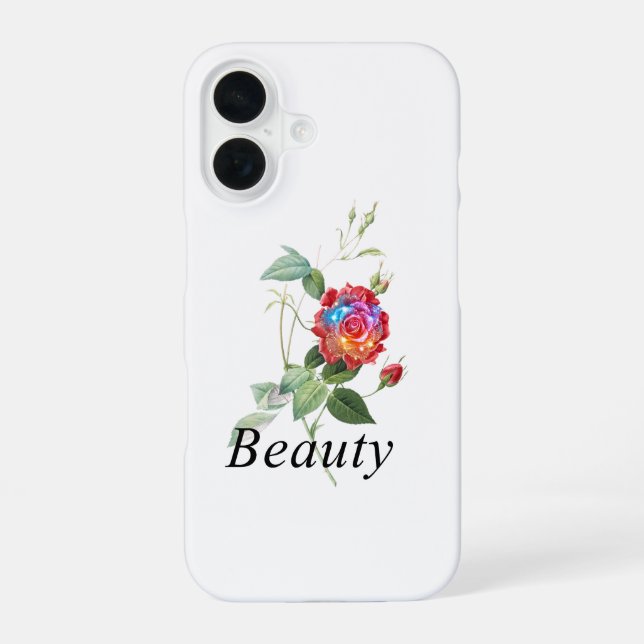 Shiny Rose iPhone Case (Back)