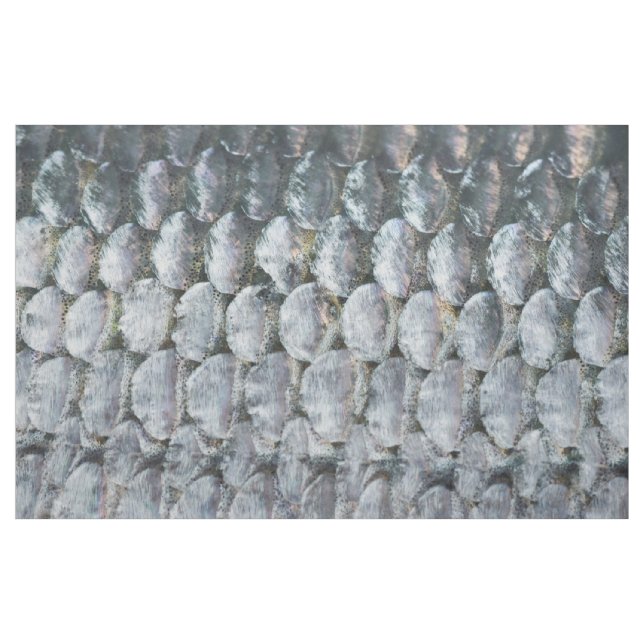 Shiny Salmon Scales Fabric (Yard)