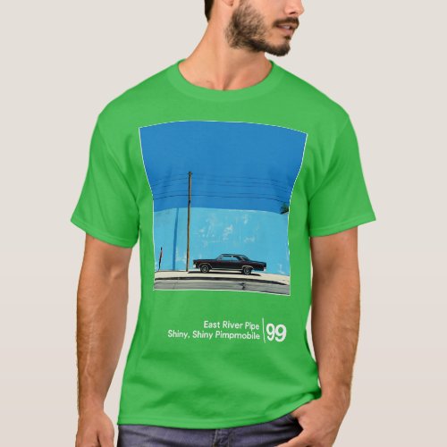 Shiny Shiny Pimpmobile Minimalist Graphic Design F T_Shirt