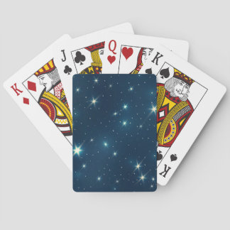 Shiny Stars Poker Cards