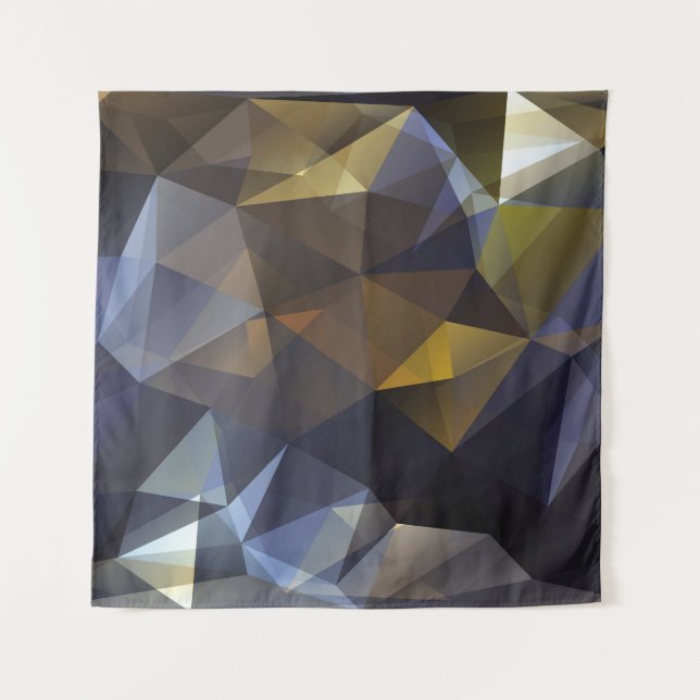 Shiny triangle vintage, diamond texture. tapestry (Front)
