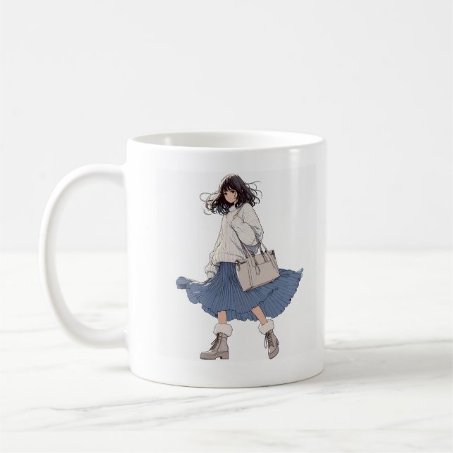 Shiori Tsukikage Coffee Mug (Left)