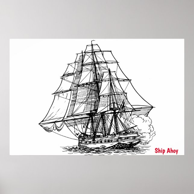Ship Ahoy  Poster (Front)