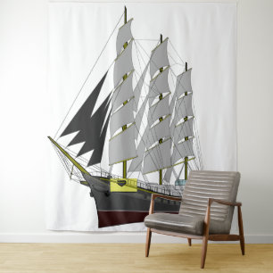 Ship Ahoy Tapestry