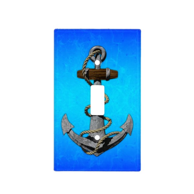 Ship Anchor Light Switch Cover (Front)