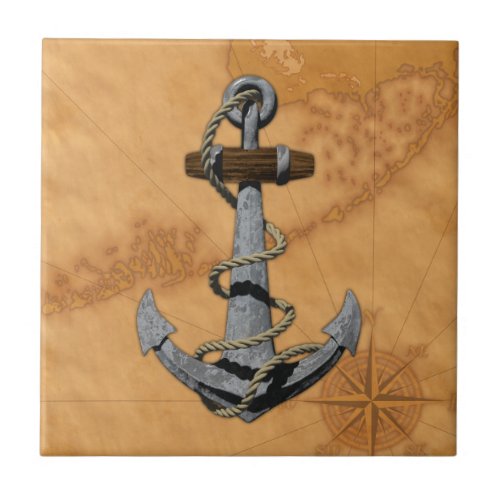 Ship Anchor Tile
