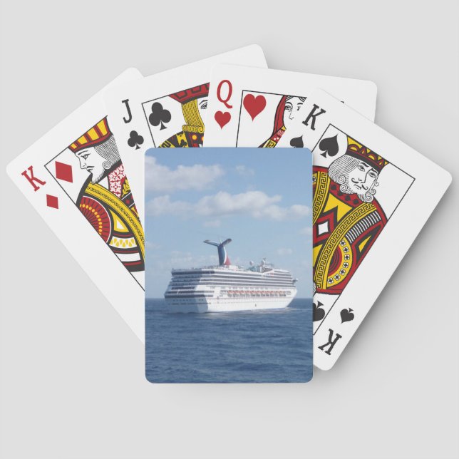 Ship at Sea Poker Cards (Back)