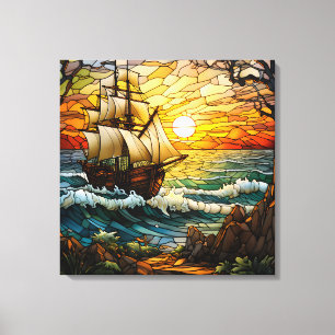 Ship Canvas Art