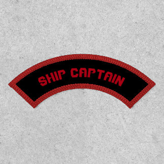 Ship Captain Right Arm Rocker Patch