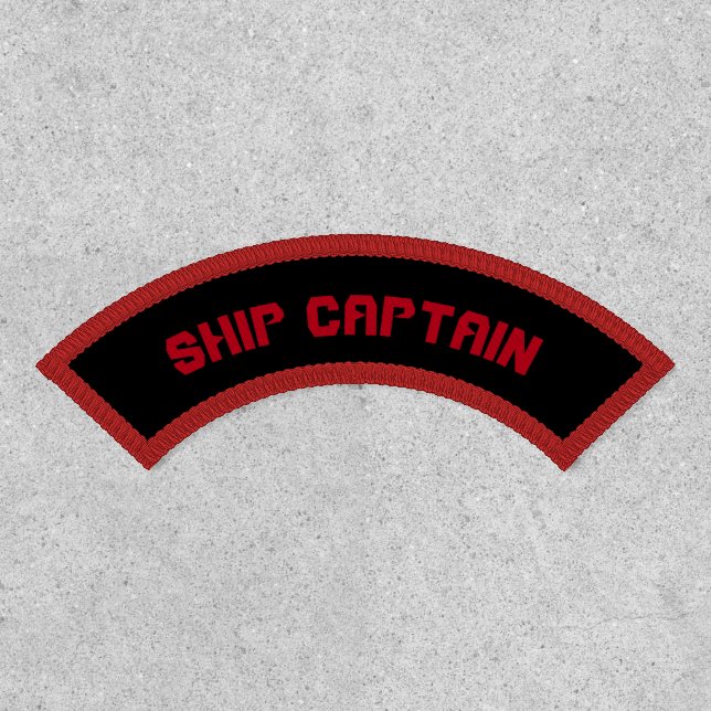 Ship Captain Right Arm Rocker Patch (Front)