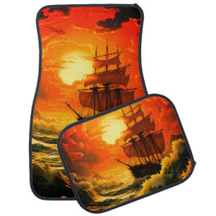 Ship Car Floor Mat