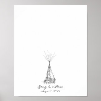 Ship Fingerprint Guestbook