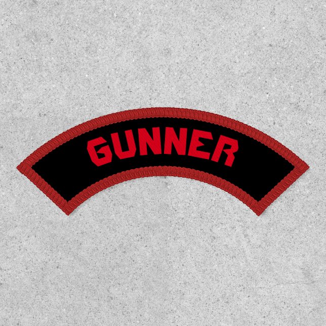Ship Gunner Right Arm Rocker Patch (Front)