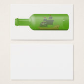 Ship in a bottle (Front & Back)