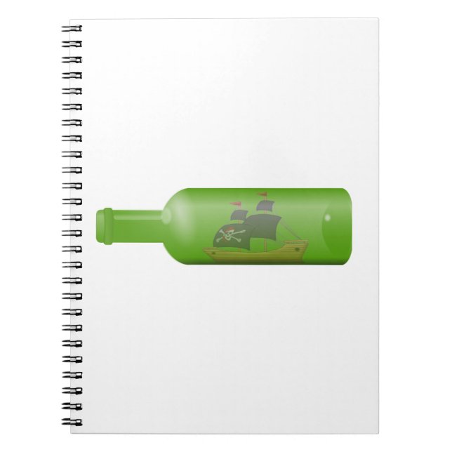 Ship in a bottle notebook (Front)