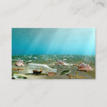 Ship-in-a-Bottle Wreck Bookmarks Business Card