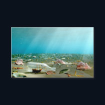 Ship-in-a-Bottle Wreck Bookmarks Business Card