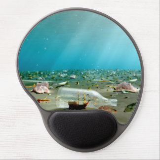 Ship-in-a-Bottle Wreck Gel Mousepad