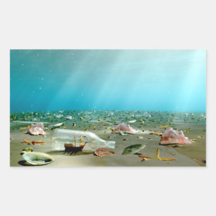 Ship-in-a-Bottle Wreck Stickers