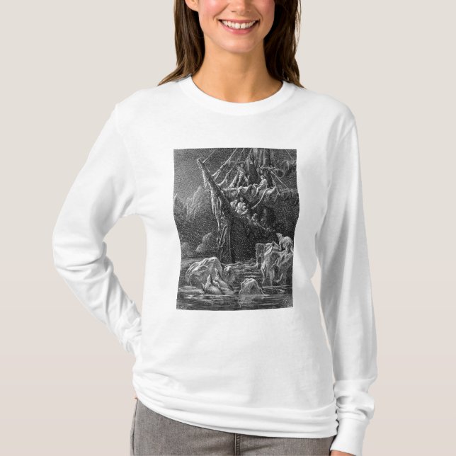 Ship in Antartica T-Shirt (Front)