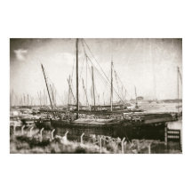 Ship in Harbor Nautical